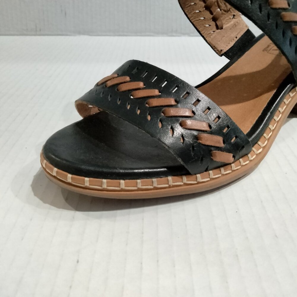 Pikolinos Blanes Women's Leather Slingback Heel Sandal, Size 39, Original Box - Picture 4 of 14